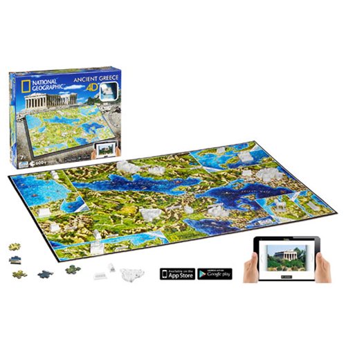 National Geographic Ancient Greece 4D Puzzle
